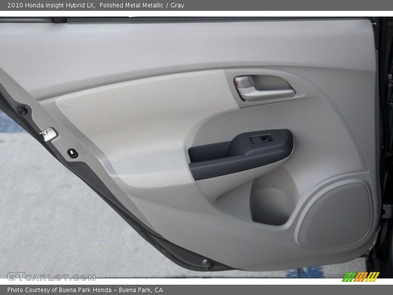 Polished Metal Metallic / Gray 2010 Honda Insight Hybrid LX