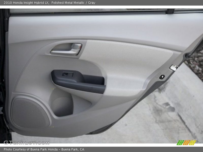 Polished Metal Metallic / Gray 2010 Honda Insight Hybrid LX