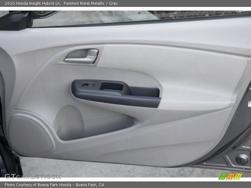 Polished Metal Metallic / Gray 2010 Honda Insight Hybrid LX