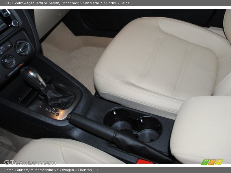 Moonrock Silver Metallic / Cornsilk Beige 2013 Volkswagen Jetta SE Sedan