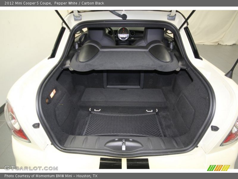 Pepper White / Carbon Black 2012 Mini Cooper S Coupe