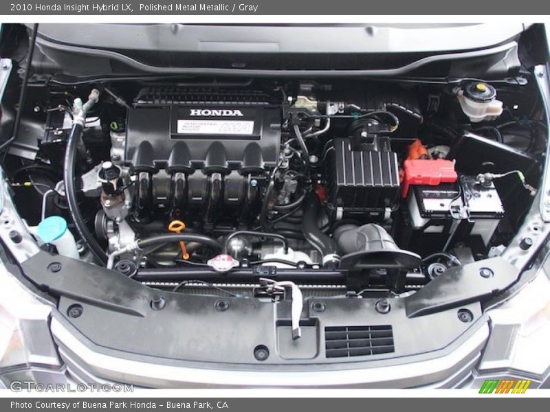 Polished Metal Metallic / Gray 2010 Honda Insight Hybrid LX