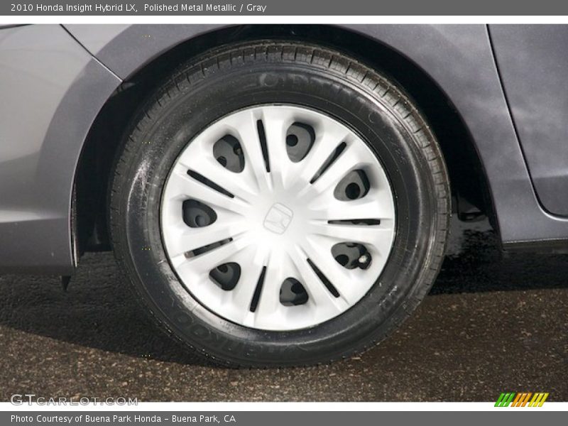 Polished Metal Metallic / Gray 2010 Honda Insight Hybrid LX