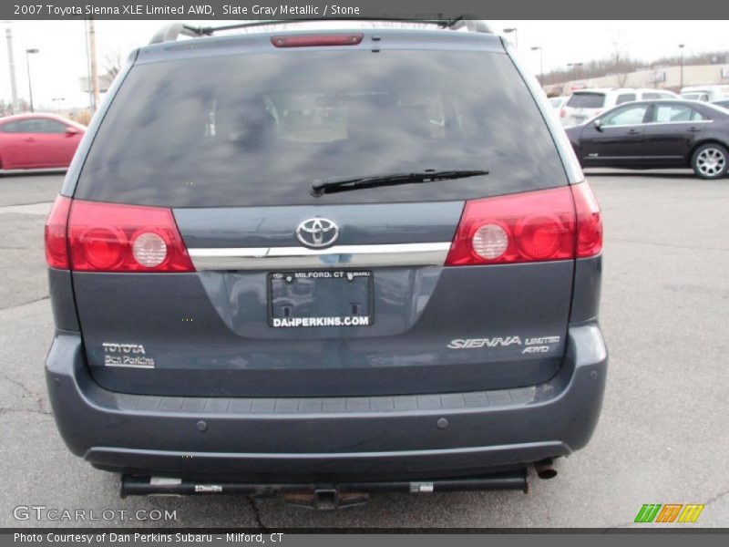 Slate Gray Metallic / Stone 2007 Toyota Sienna XLE Limited AWD