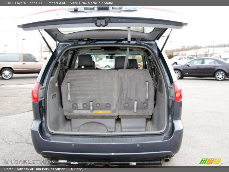Slate Gray Metallic / Stone 2007 Toyota Sienna XLE Limited AWD