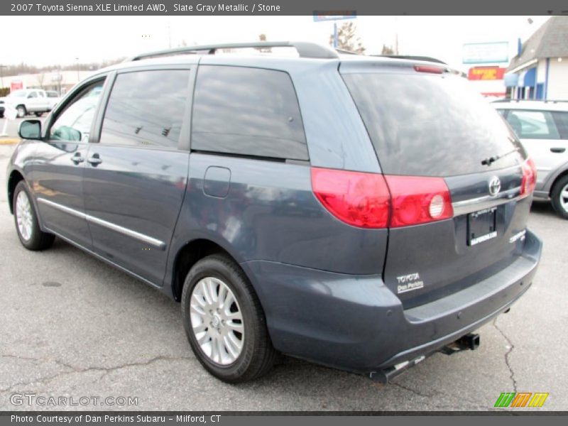 Slate Gray Metallic / Stone 2007 Toyota Sienna XLE Limited AWD