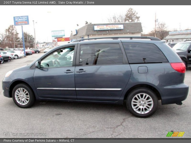 Slate Gray Metallic / Stone 2007 Toyota Sienna XLE Limited AWD