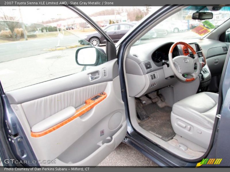 Slate Gray Metallic / Stone 2007 Toyota Sienna XLE Limited AWD