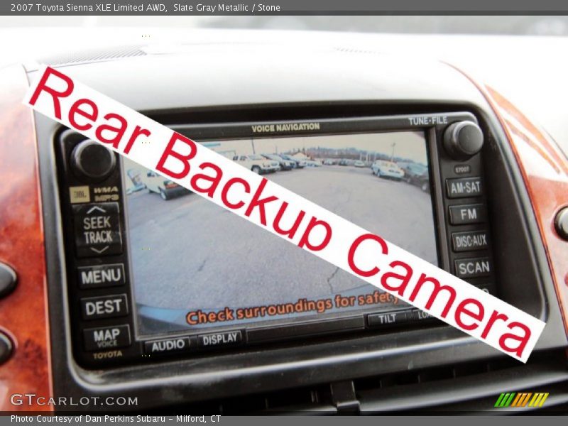 Slate Gray Metallic / Stone 2007 Toyota Sienna XLE Limited AWD