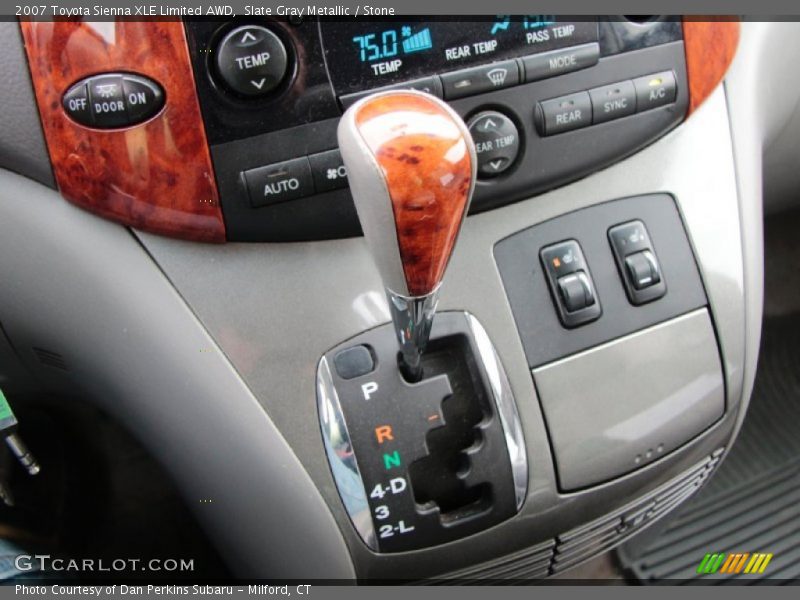 Slate Gray Metallic / Stone 2007 Toyota Sienna XLE Limited AWD