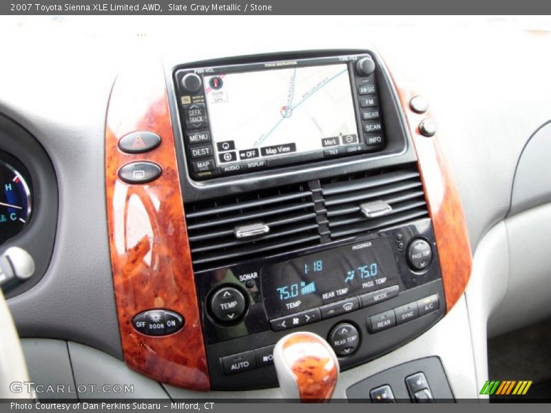 Slate Gray Metallic / Stone 2007 Toyota Sienna XLE Limited AWD