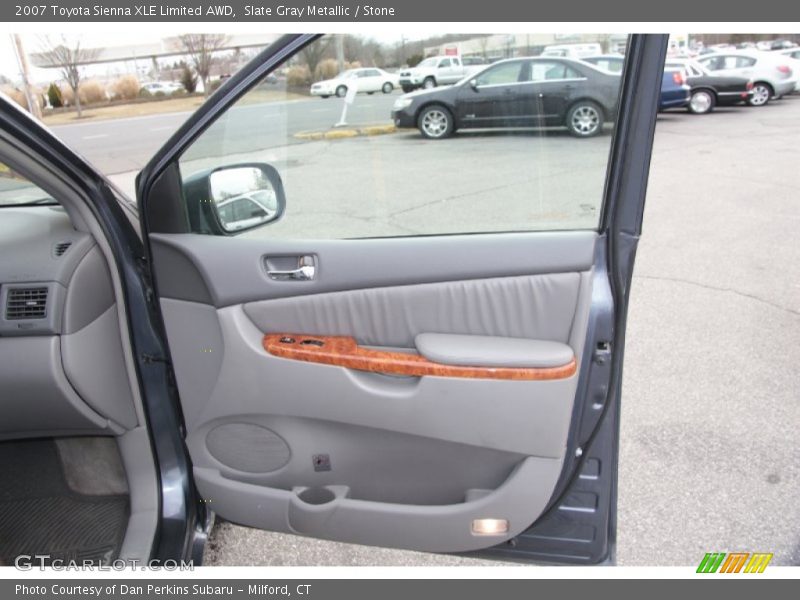 Slate Gray Metallic / Stone 2007 Toyota Sienna XLE Limited AWD