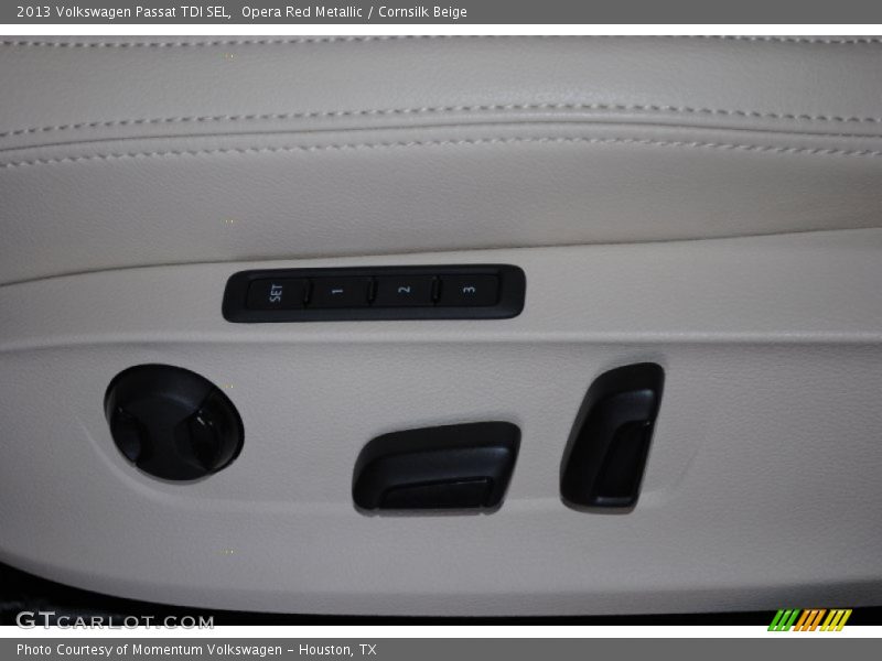 Opera Red Metallic / Cornsilk Beige 2013 Volkswagen Passat TDI SEL
