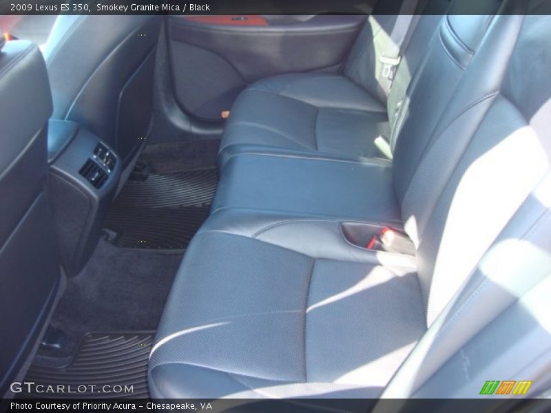 Smokey Granite Mica / Black 2009 Lexus ES 350