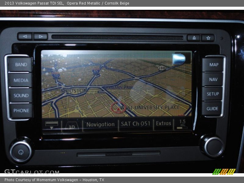 Opera Red Metallic / Cornsilk Beige 2013 Volkswagen Passat TDI SEL
