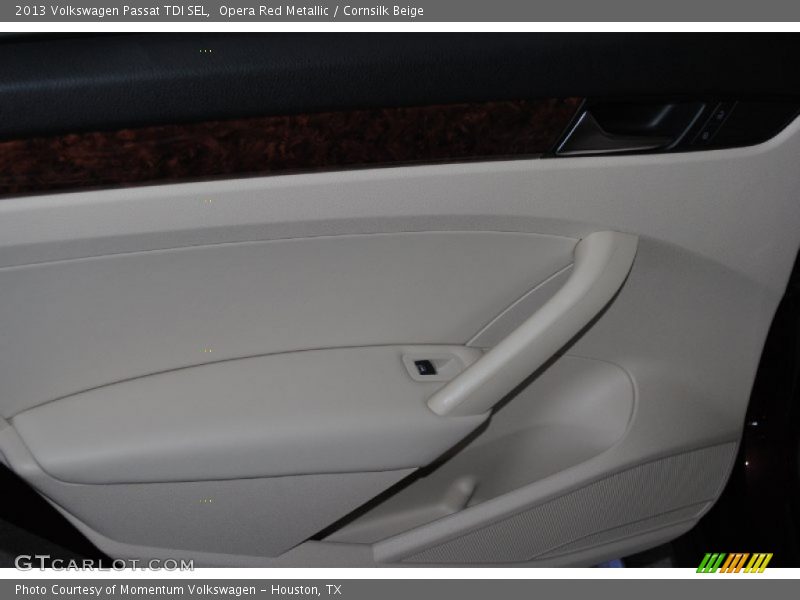 Opera Red Metallic / Cornsilk Beige 2013 Volkswagen Passat TDI SEL