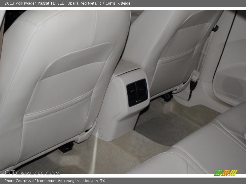 Opera Red Metallic / Cornsilk Beige 2013 Volkswagen Passat TDI SEL