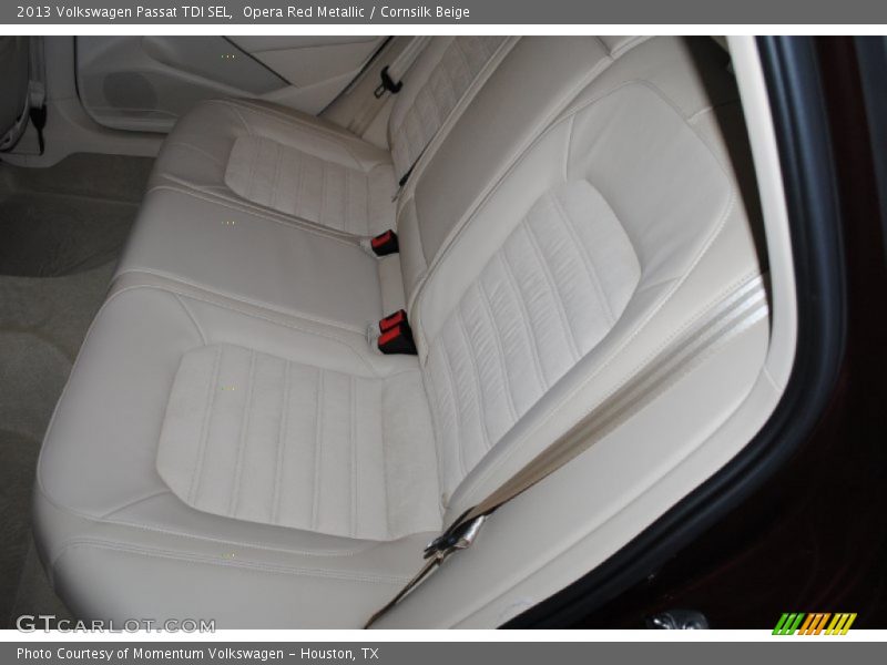 Opera Red Metallic / Cornsilk Beige 2013 Volkswagen Passat TDI SEL