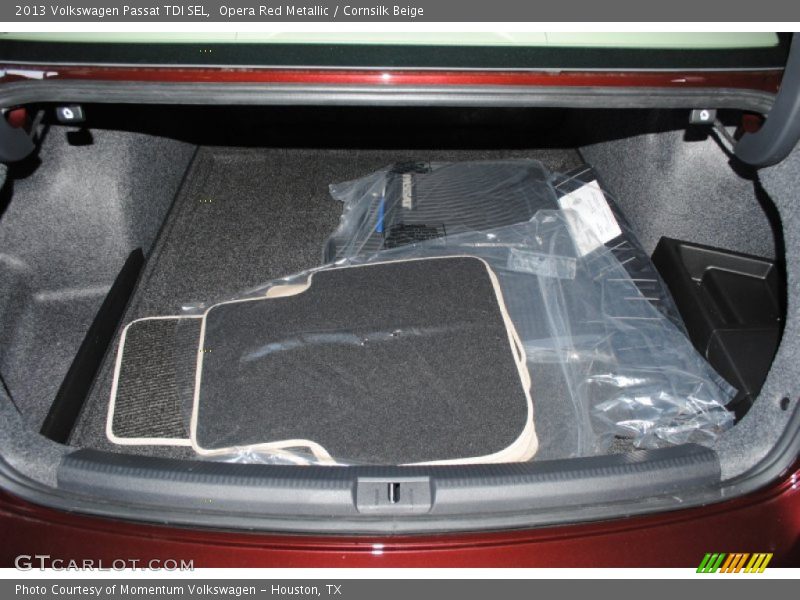 Opera Red Metallic / Cornsilk Beige 2013 Volkswagen Passat TDI SEL