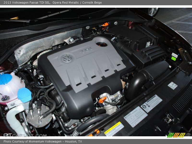 Opera Red Metallic / Cornsilk Beige 2013 Volkswagen Passat TDI SEL