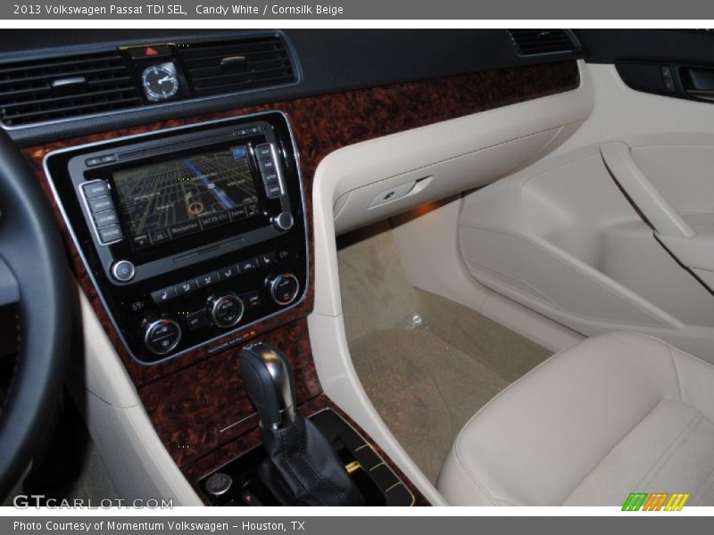 Candy White / Cornsilk Beige 2013 Volkswagen Passat TDI SEL