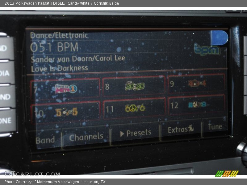 Candy White / Cornsilk Beige 2013 Volkswagen Passat TDI SEL