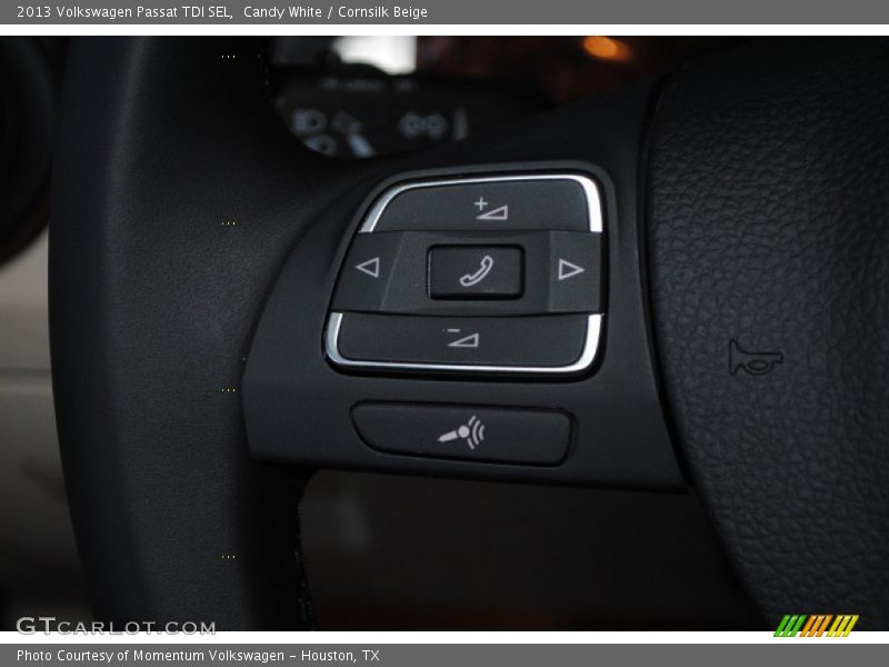 Candy White / Cornsilk Beige 2013 Volkswagen Passat TDI SEL