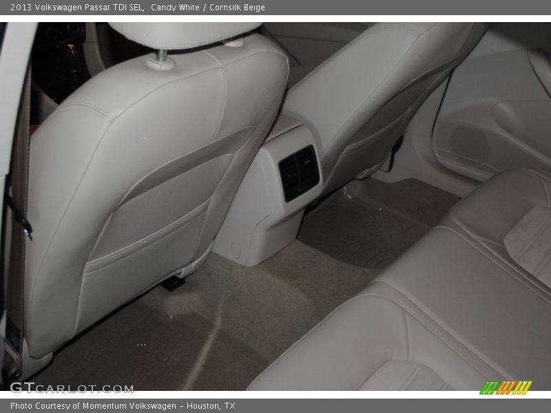 Candy White / Cornsilk Beige 2013 Volkswagen Passat TDI SEL