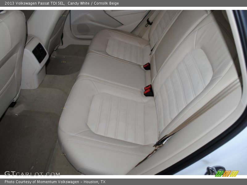 Candy White / Cornsilk Beige 2013 Volkswagen Passat TDI SEL
