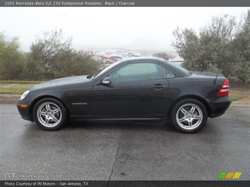 Black / Charcoal 2003 Mercedes-Benz SLK 230 Kompressor Roadster