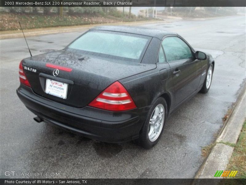 Black / Charcoal 2003 Mercedes-Benz SLK 230 Kompressor Roadster