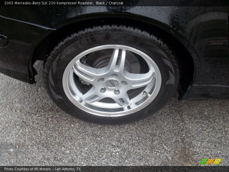 Black / Charcoal 2003 Mercedes-Benz SLK 230 Kompressor Roadster