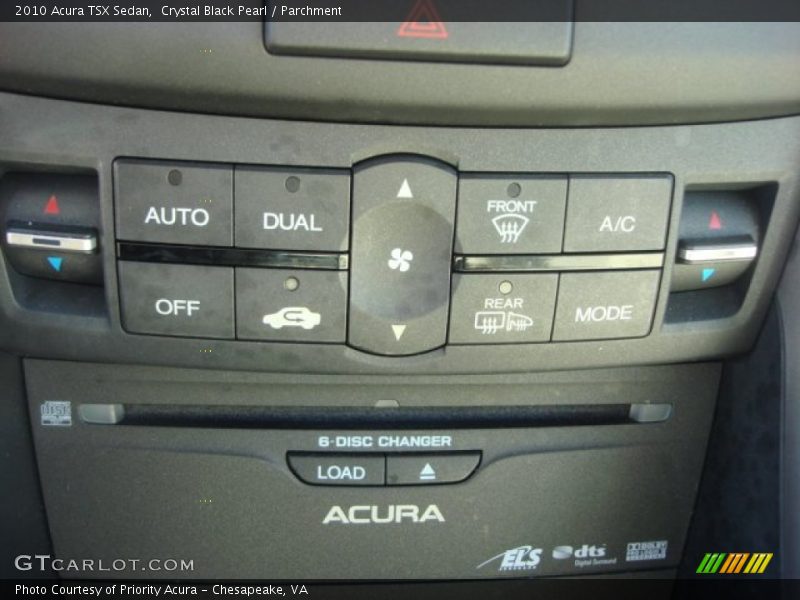 Crystal Black Pearl / Parchment 2010 Acura TSX Sedan