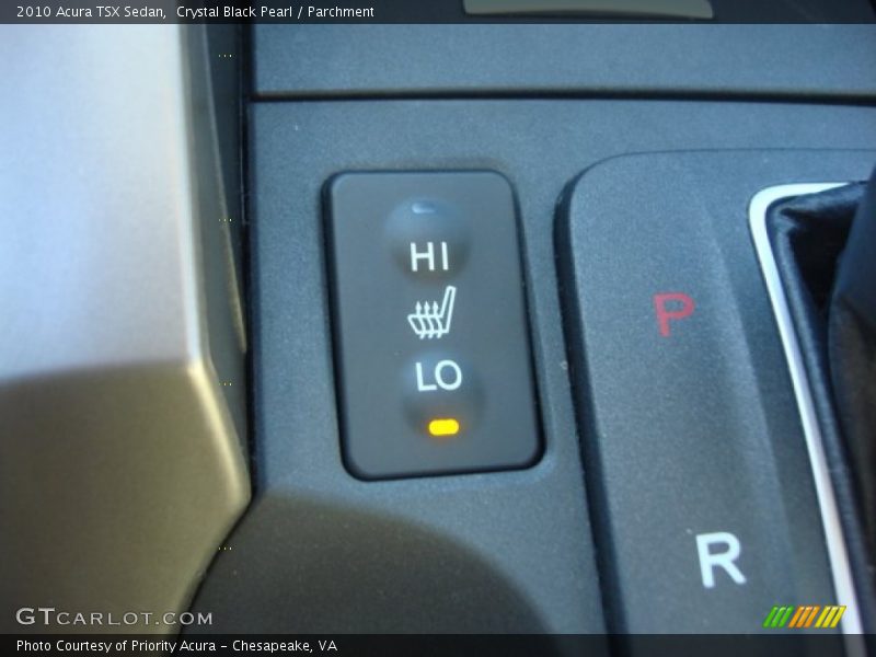 Crystal Black Pearl / Parchment 2010 Acura TSX Sedan