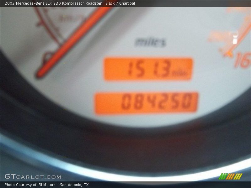 Black / Charcoal 2003 Mercedes-Benz SLK 230 Kompressor Roadster