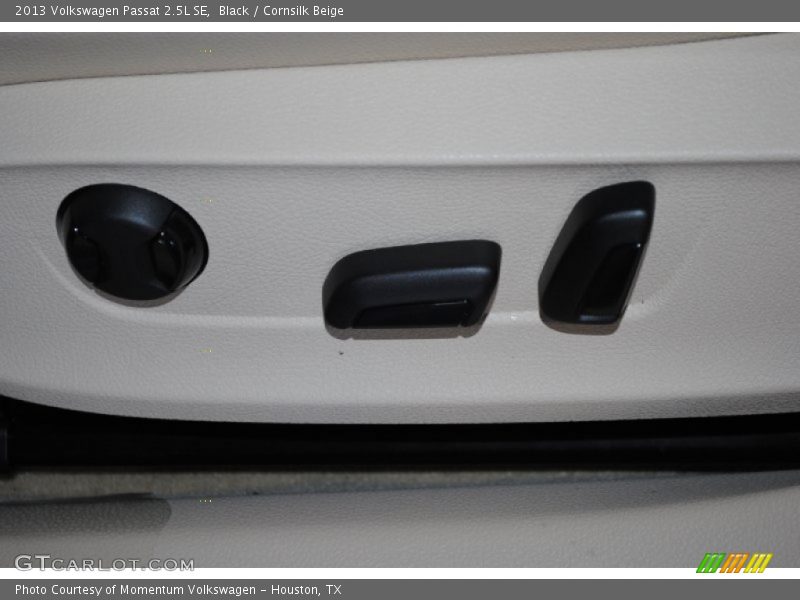 Black / Cornsilk Beige 2013 Volkswagen Passat 2.5L SE