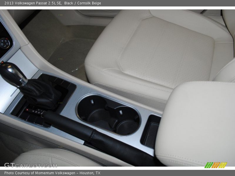 Black / Cornsilk Beige 2013 Volkswagen Passat 2.5L SE