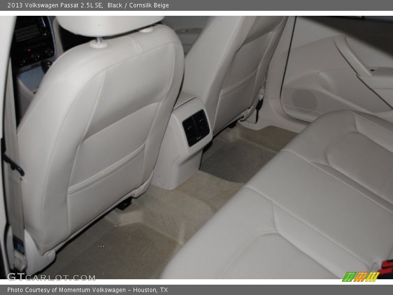 Black / Cornsilk Beige 2013 Volkswagen Passat 2.5L SE
