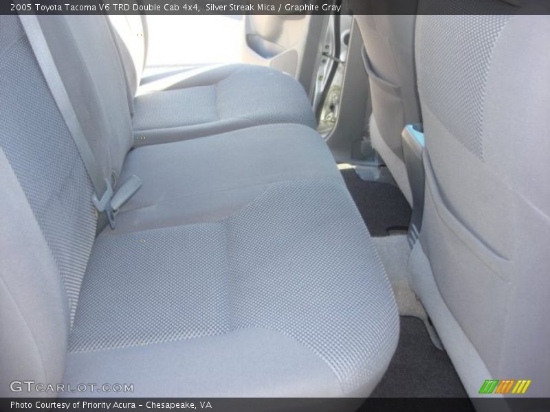 Silver Streak Mica / Graphite Gray 2005 Toyota Tacoma V6 TRD Double Cab 4x4