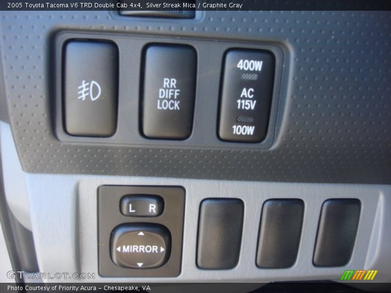 Silver Streak Mica / Graphite Gray 2005 Toyota Tacoma V6 TRD Double Cab 4x4