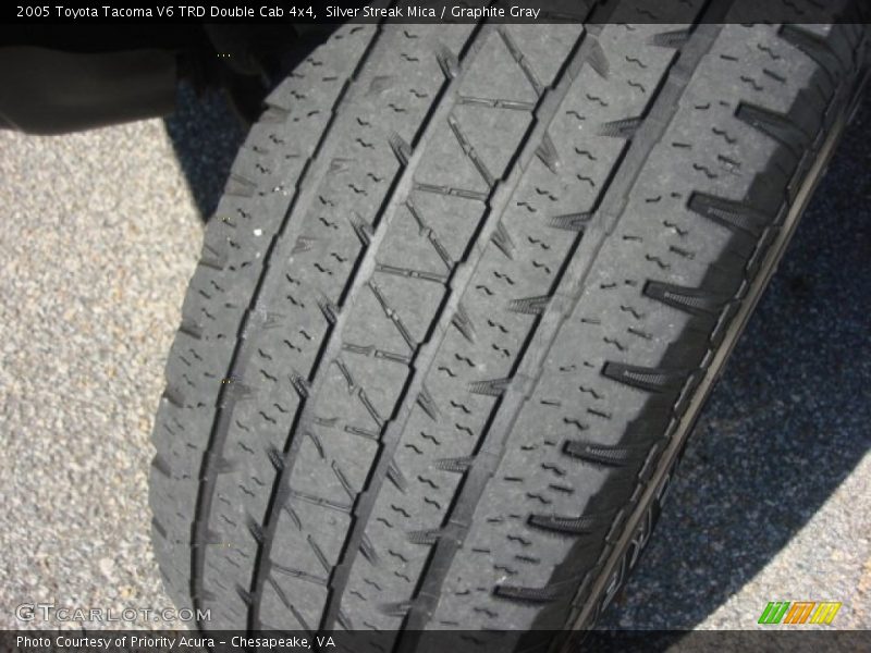 Silver Streak Mica / Graphite Gray 2005 Toyota Tacoma V6 TRD Double Cab 4x4