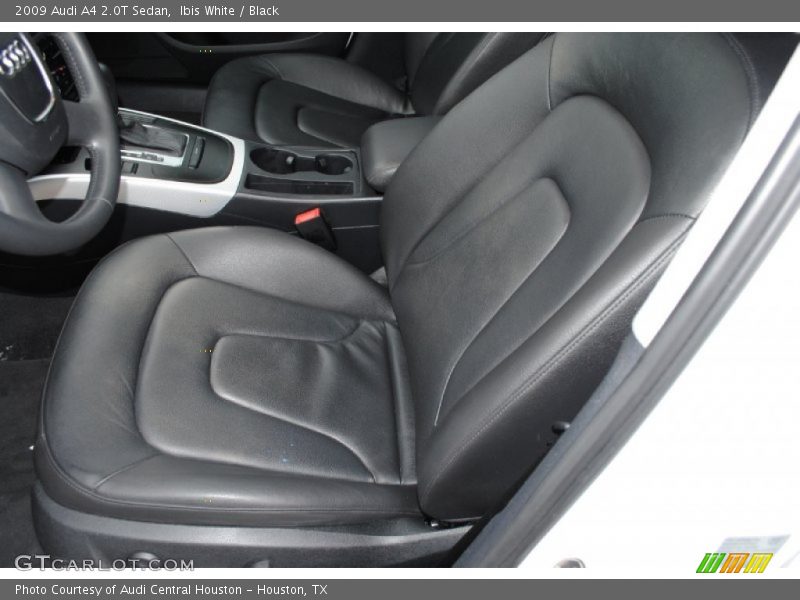 Ibis White / Black 2009 Audi A4 2.0T Sedan