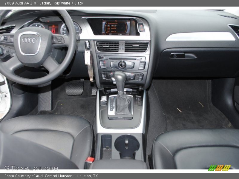 Ibis White / Black 2009 Audi A4 2.0T Sedan