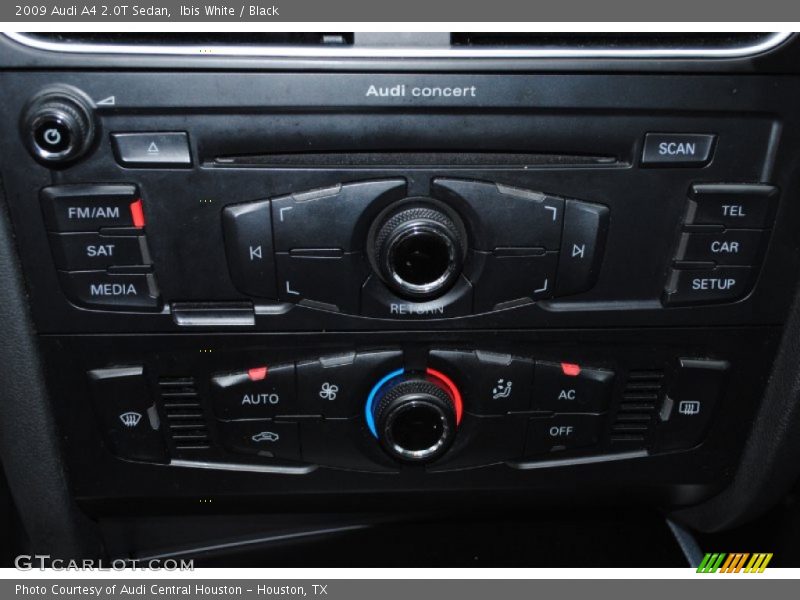 Ibis White / Black 2009 Audi A4 2.0T Sedan