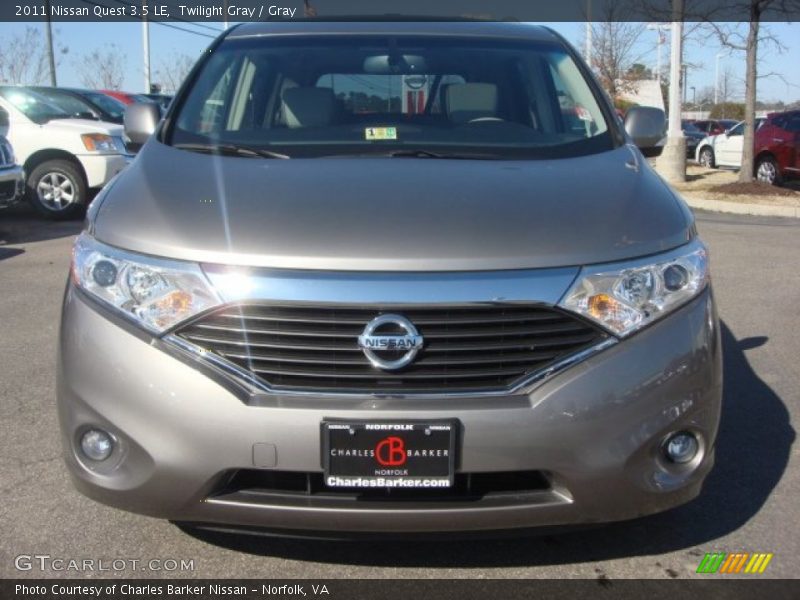 Twilight Gray / Gray 2011 Nissan Quest 3.5 LE