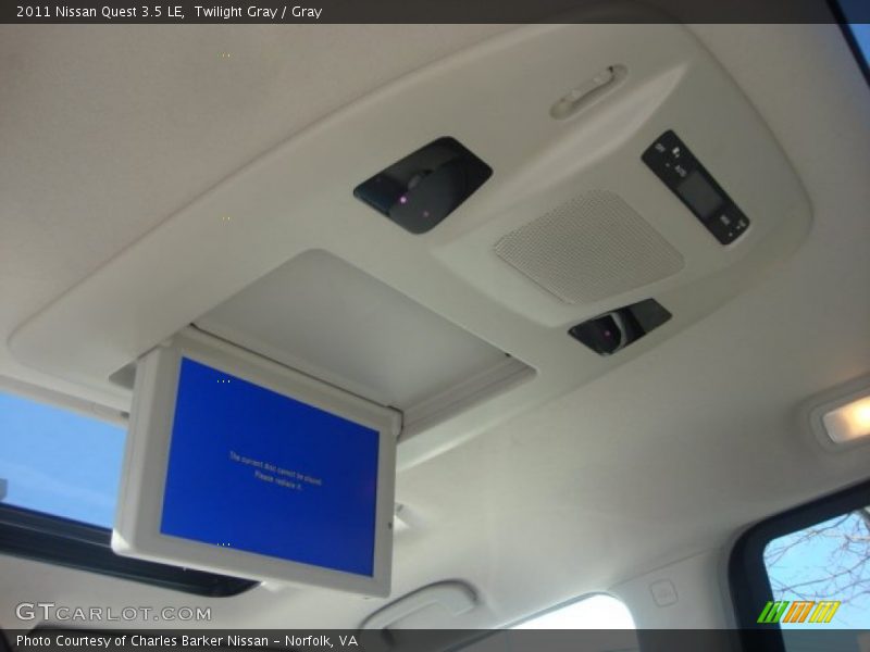 Twilight Gray / Gray 2011 Nissan Quest 3.5 LE