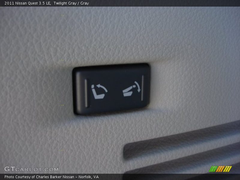 Twilight Gray / Gray 2011 Nissan Quest 3.5 LE