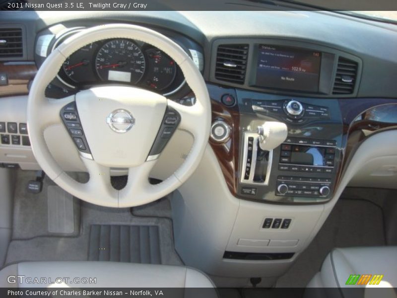 Twilight Gray / Gray 2011 Nissan Quest 3.5 LE