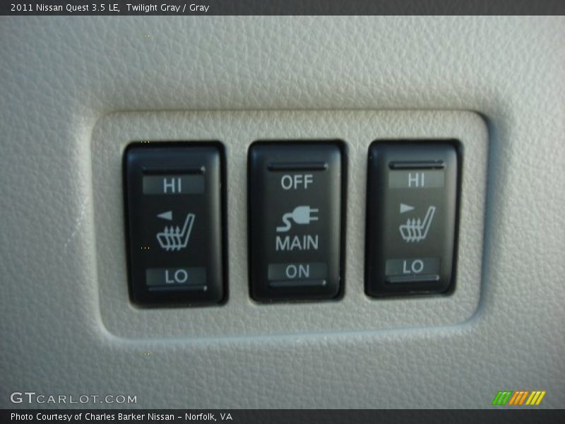 Twilight Gray / Gray 2011 Nissan Quest 3.5 LE