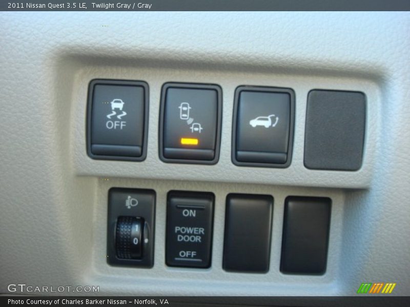 Twilight Gray / Gray 2011 Nissan Quest 3.5 LE